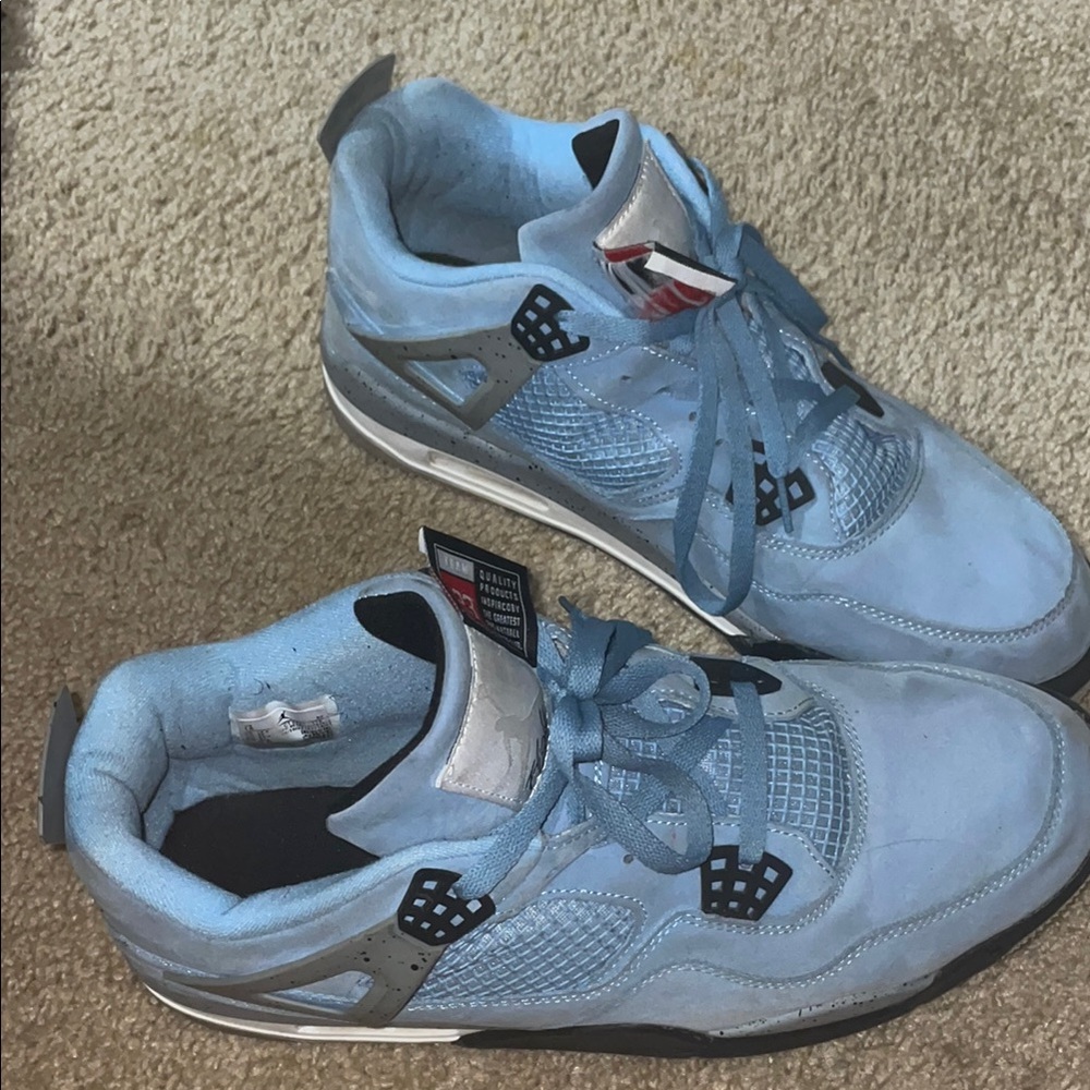 Jordan Blue Sneakers Athletic Style